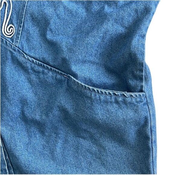 Vintage PADO Denim Embroidered Jacket XL - Picture 5 of 10